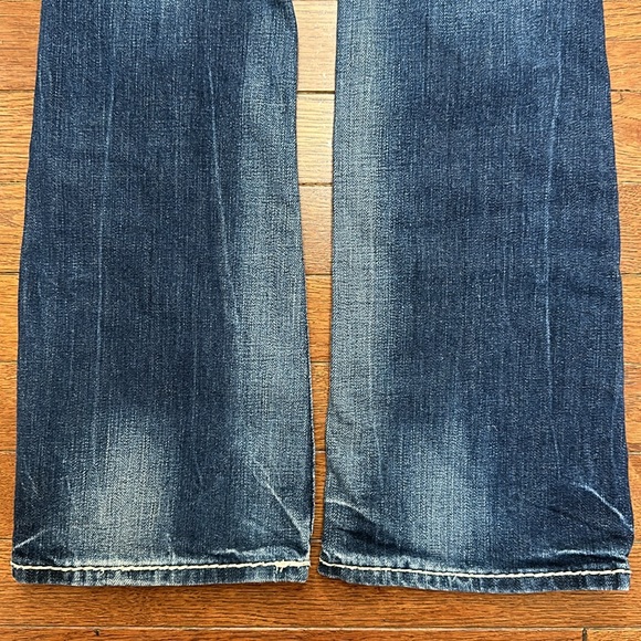 Rock Revival Penny Ultra Low Rise Boot Cut Jeans Sz 24 VG-EUC Buckle Exclusive - Picture 8 of 16